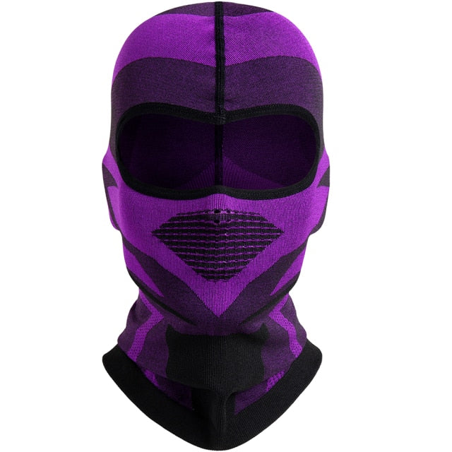 Motorcycle Balaclava Full Face Mask in various colors, designed for breathability and wind protection during outdoor activities.