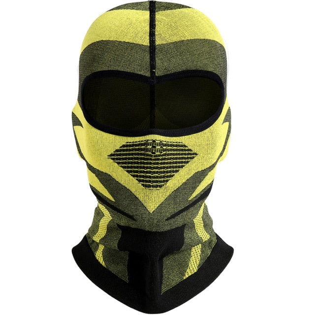 Motorcycle Balaclava Full Face Mask in various colors, designed for breathability and wind protection during outdoor activities.