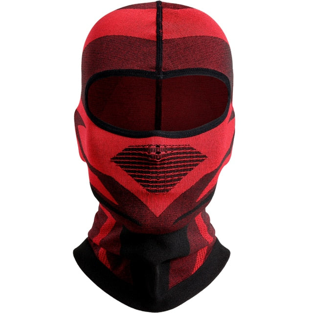 Motorcycle Balaclava Full Face Mask in various colors, designed for breathability and wind protection during outdoor activities.