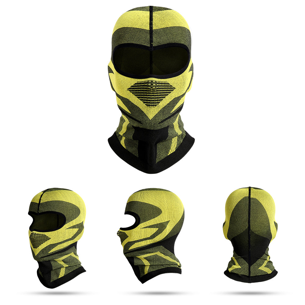 Motorcycle Balaclava Full Face Mask in various colors, designed for breathability and wind protection during outdoor activities.