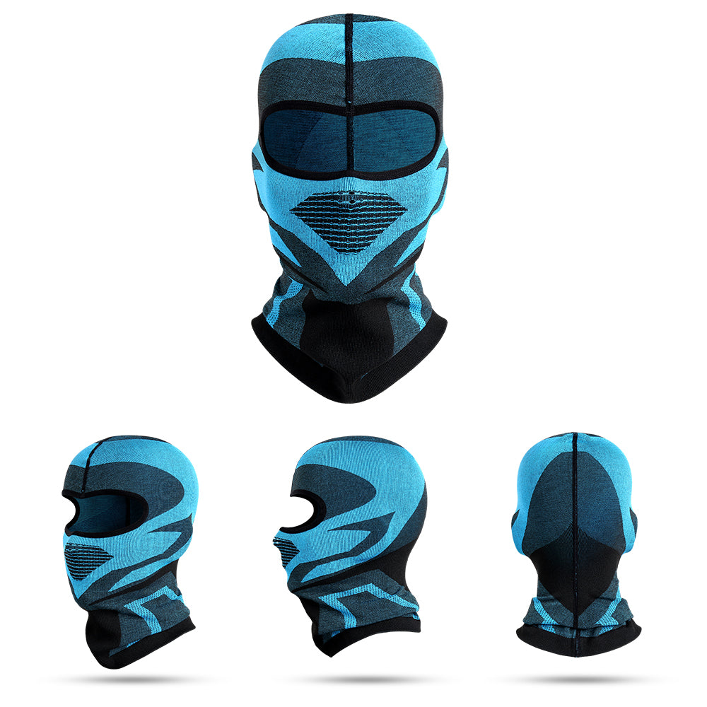 Motorcycle Balaclava Full Face Mask in various colors, designed for breathability and wind protection during outdoor activities.