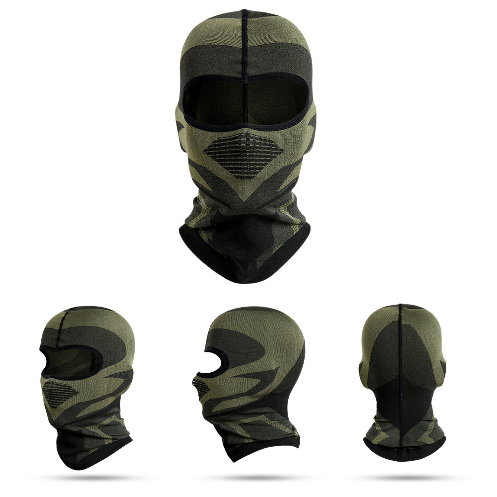 Motorcycle Balaclava Full Face Mask in various colors, designed for breathability and wind protection during outdoor activities.