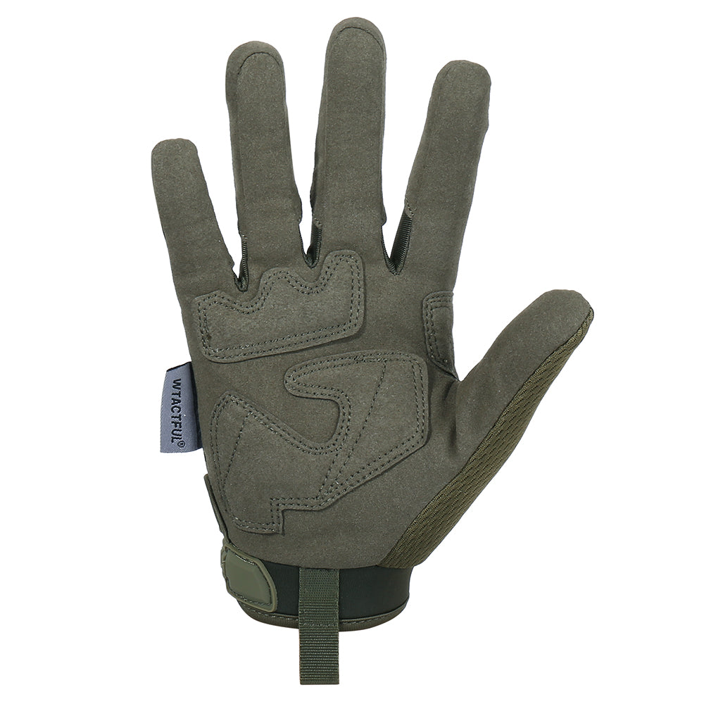 Motorcycle full finger gloves featuring rubber protection, designed for enduro racing and biking, showcasing a durable and stylish design.