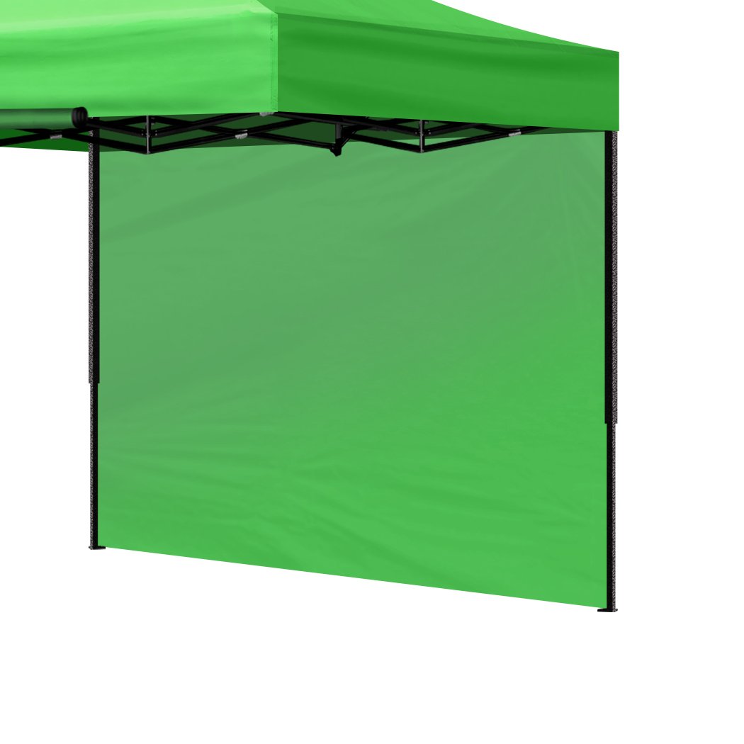 Mountview Gazebo Walls in green, made of 210D Oxford fabric, showcasing waterproof and UV protection features, ideal for outdoor events.