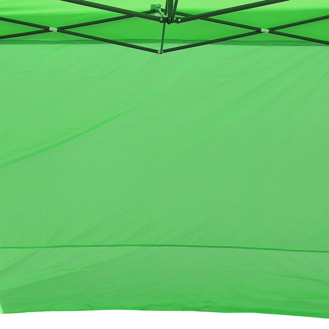 Mountview Gazebo Walls in green, made of 210D Oxford fabric, showcasing waterproof and UV protection features, ideal for outdoor events.