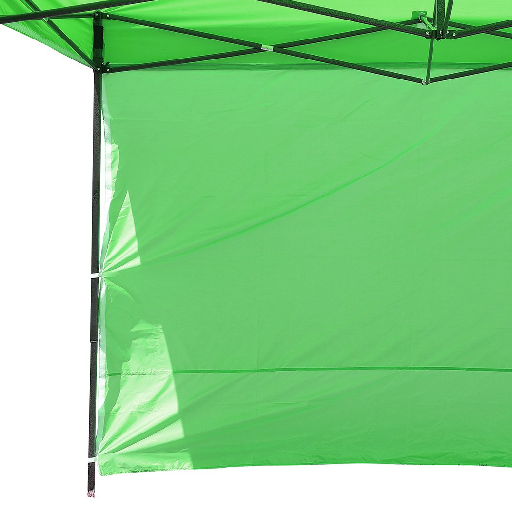 Mountview Gazebo Walls in green, made of 210D Oxford fabric, showcasing waterproof and UV protection features, ideal for outdoor events.