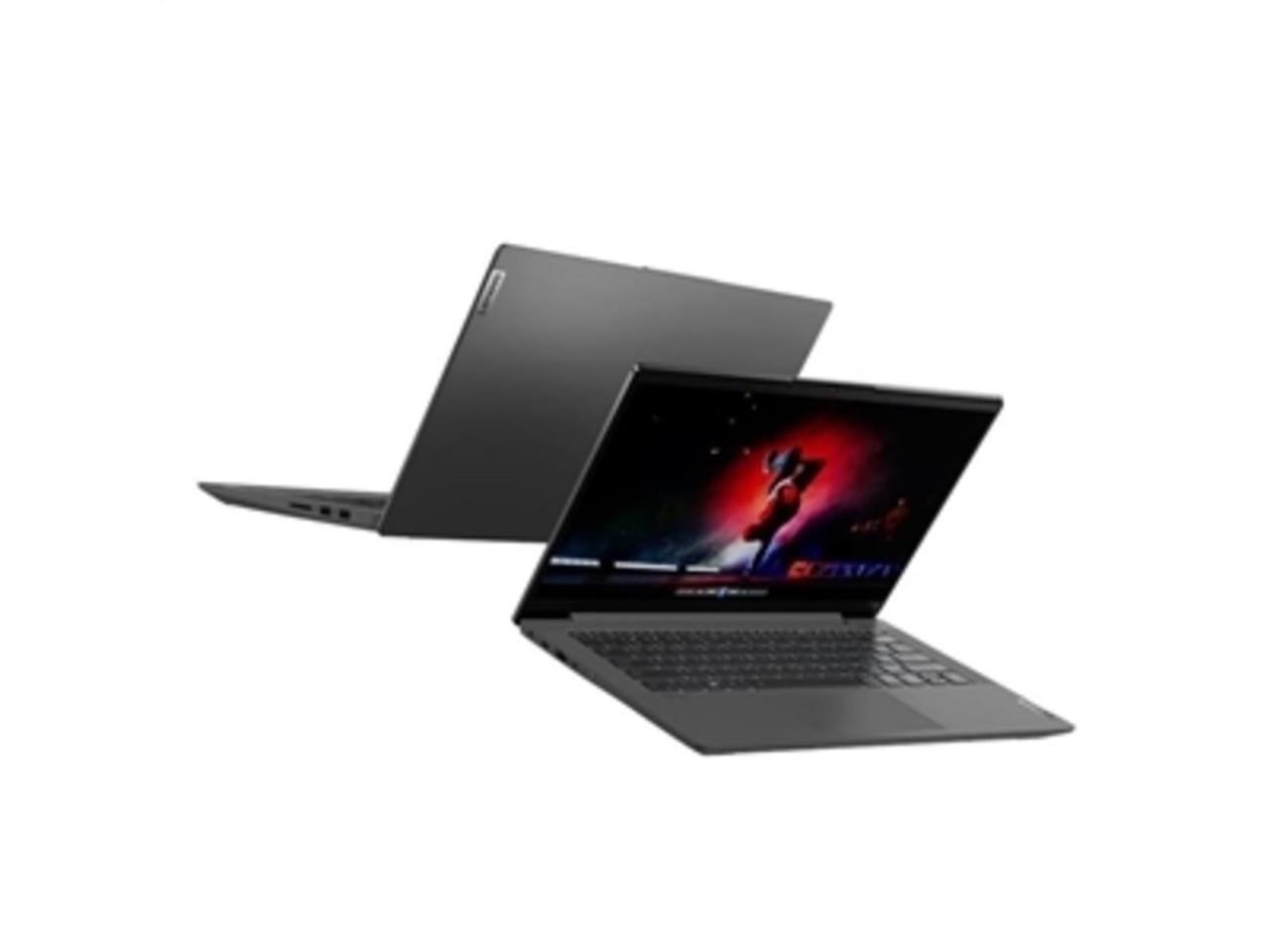 Lenovo IdeaPad 5 14IIL05 laptop with Intel Core i5, 8GB RAM, and 256GB SSD, showcasing its sleek design and 14.0-inch display.