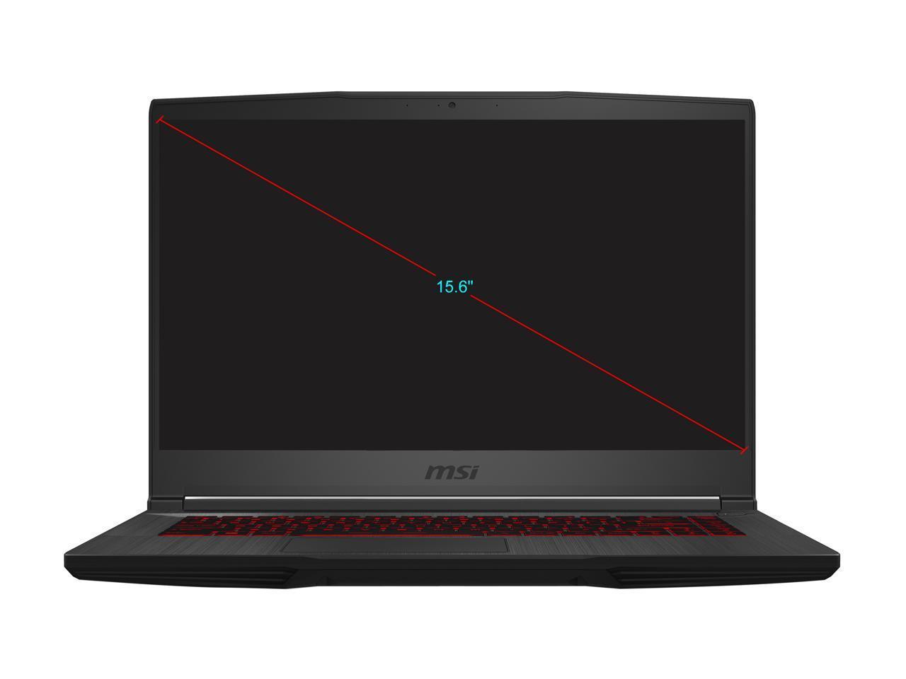 MSI Bravo 15 A4DDR-248 gaming laptop showcasing its sleek design and 15.6-inch display.