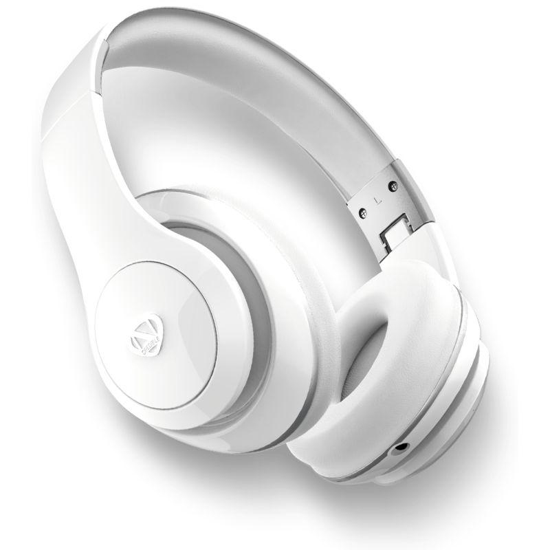 NCREDIBLE 1 Headphones in White showcasing sleek design and comfortable ear cushions.