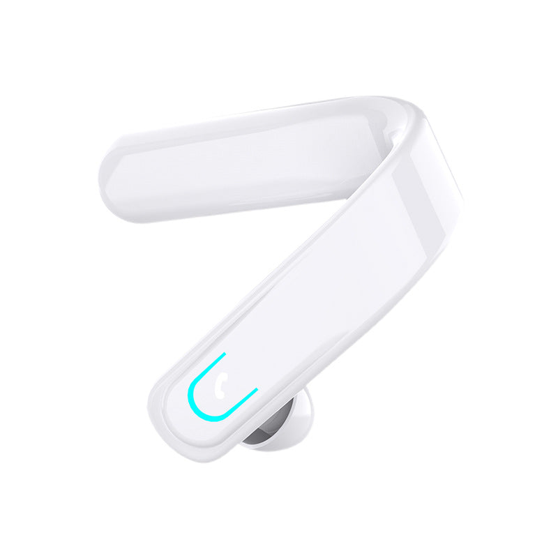 YX18 Bluetooth Headset Ear Hook showcasing its sleek design and lightweight build.