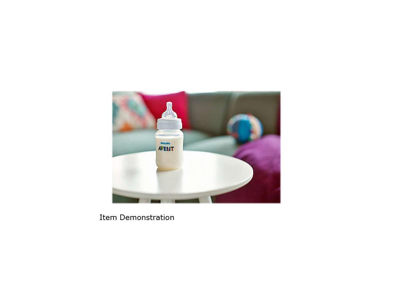 Philips Avent SCF423/47 anti-colic baby bottle nipples in a pack of four, designed for medium flow feeding.