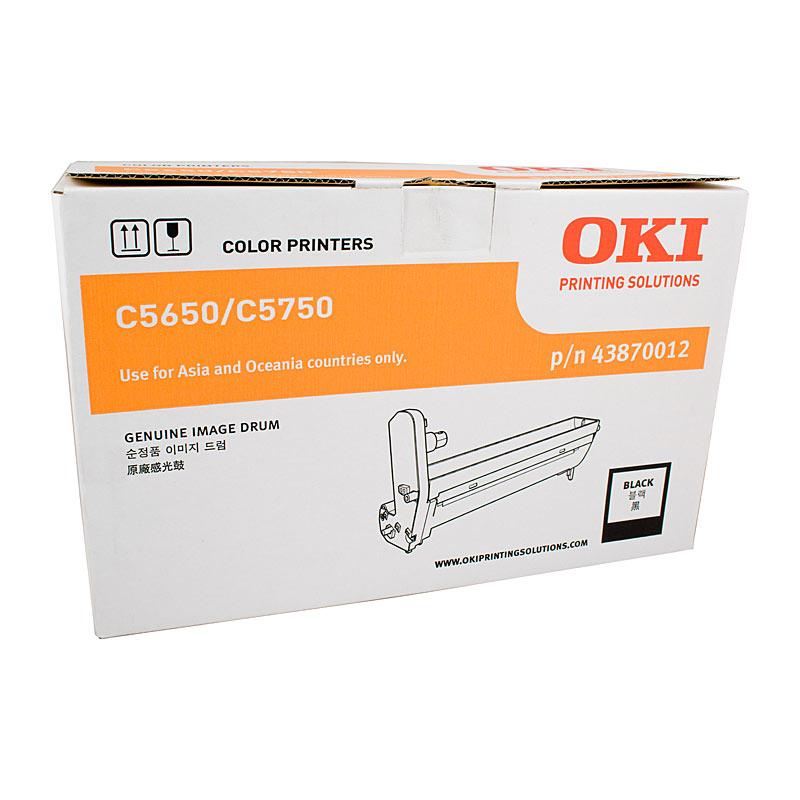 OKI C5650 Black Drum Unit, a high-quality toner cartridge for printers, designed for long-lasting performance and vibrant prints.