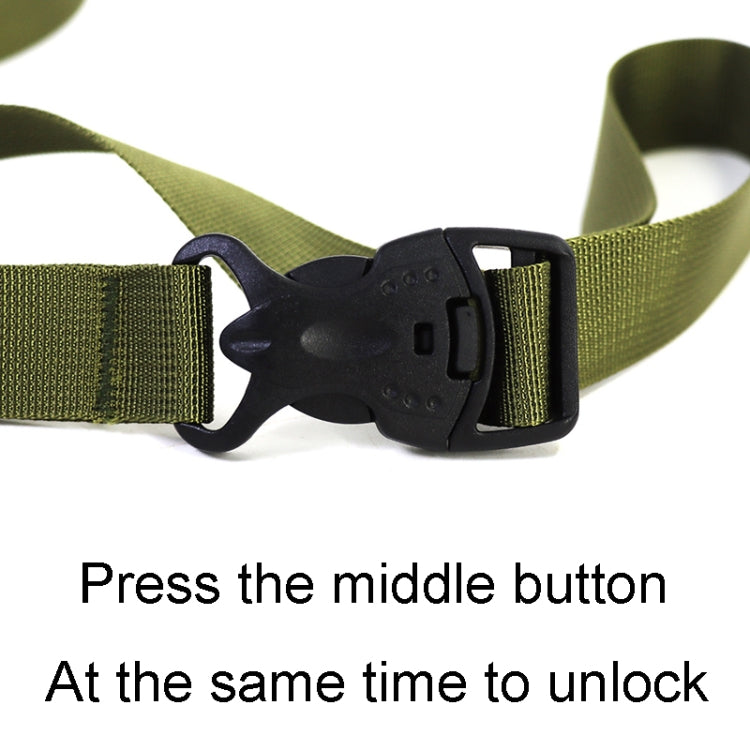 Outdoor luggage packing ties made of durable nylon webbing with a double safety buckle, ideal for camping and picnics.