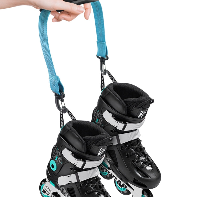 Outdoor Sports Portable Roller Skate Shoe Lifter in webbing material, showcasing its lightweight and durable design.