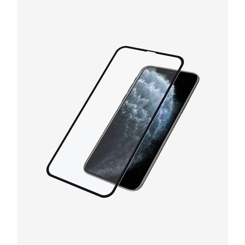 PANZERGLASS screen protector for Apple iPhone X/Xs/11P, showcasing its clarity and durability.