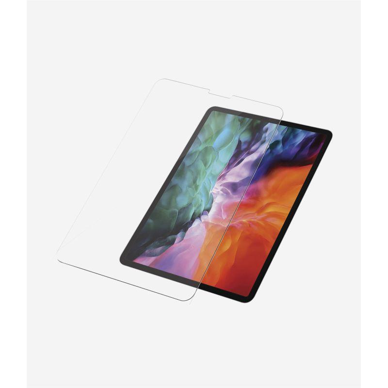 PANZERGLASS screen protector for iPad Pro 12.9, showcasing its sleek design and protective features.