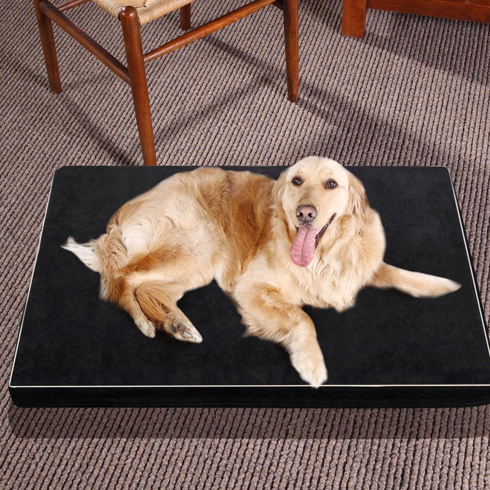 PaWz Pet Bed featuring a soft memory foam cushion with a removable black cover, designed for ultimate pet comfort.