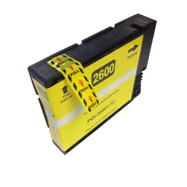 Yellow printer ink cartridge