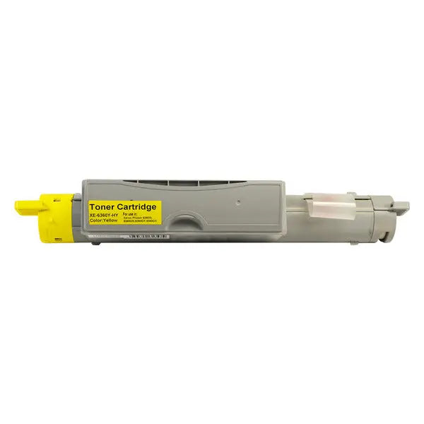 Phaser 6360 Premium Generic Yellow Toner cartridge, designed for high-quality printing with vibrant yellow color.