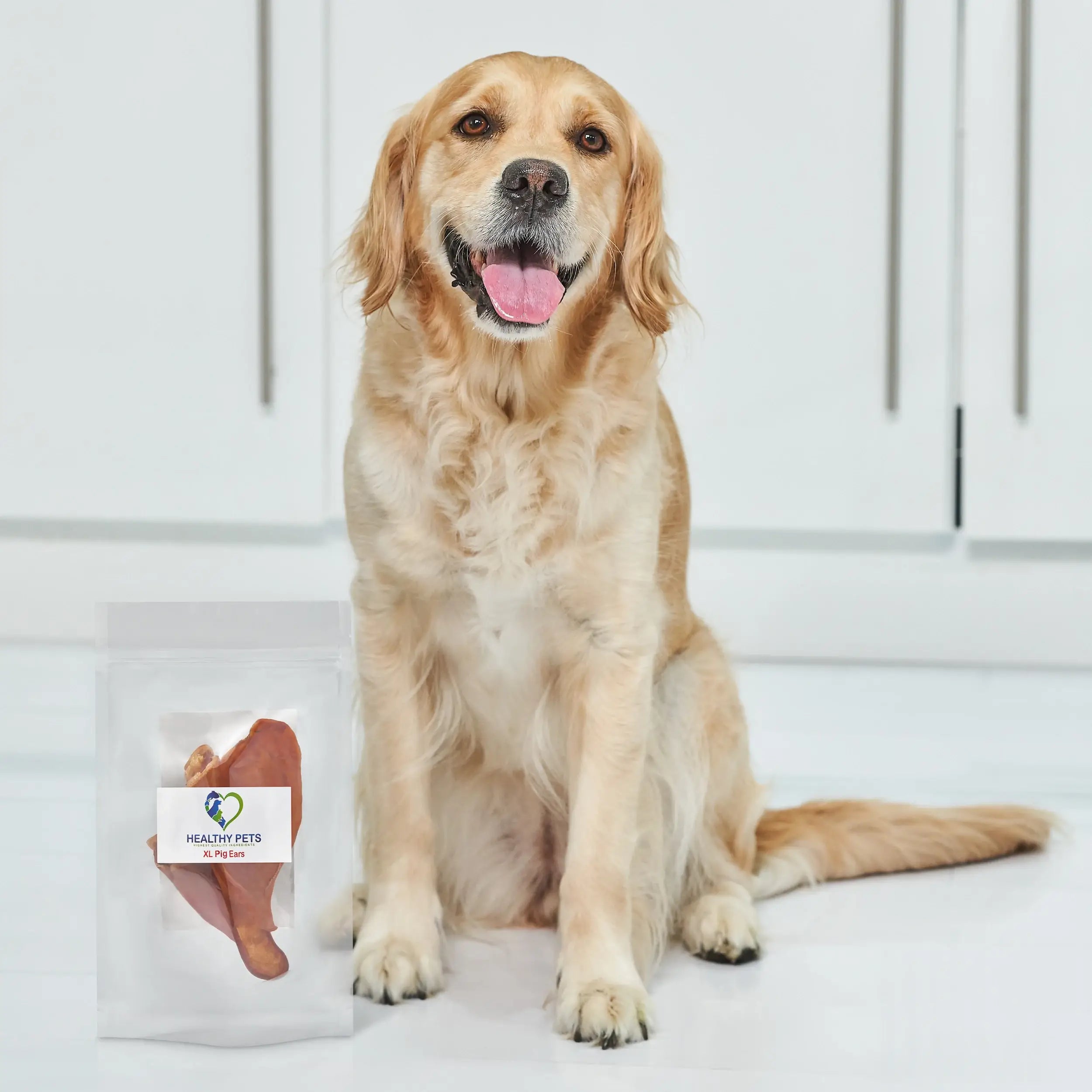 Premium quality pig ears for dogs, natural and untreated, perfect for chewing and dental health.