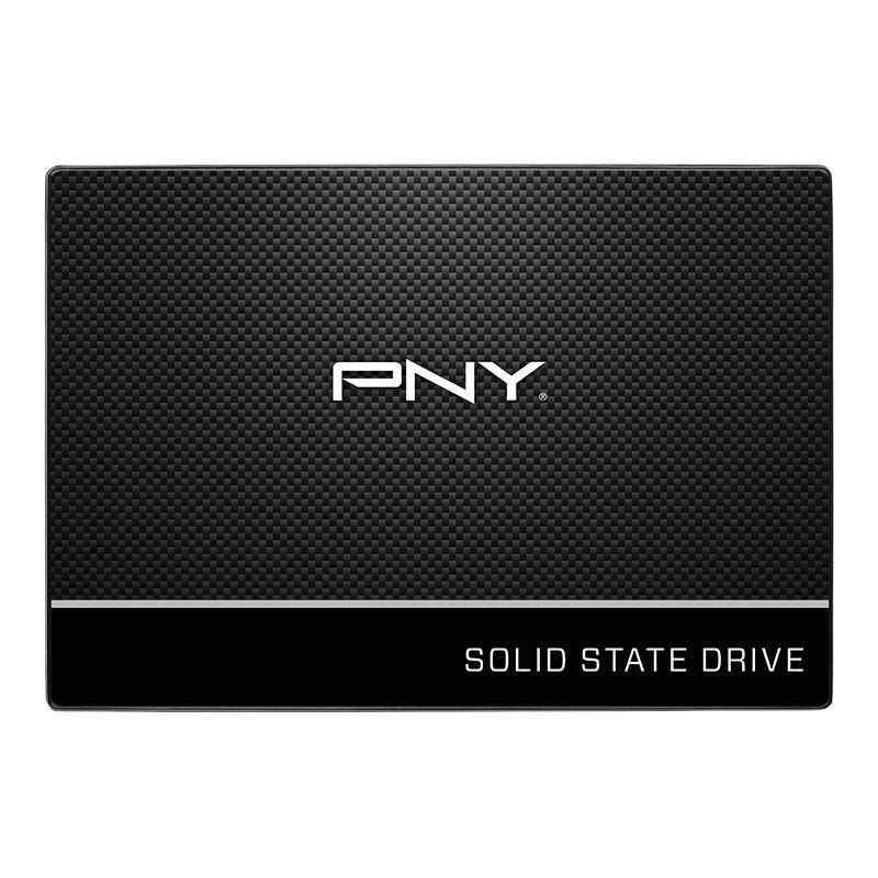 PNY SSD CS900 120GB solid-state drive with sleek design and compact size.