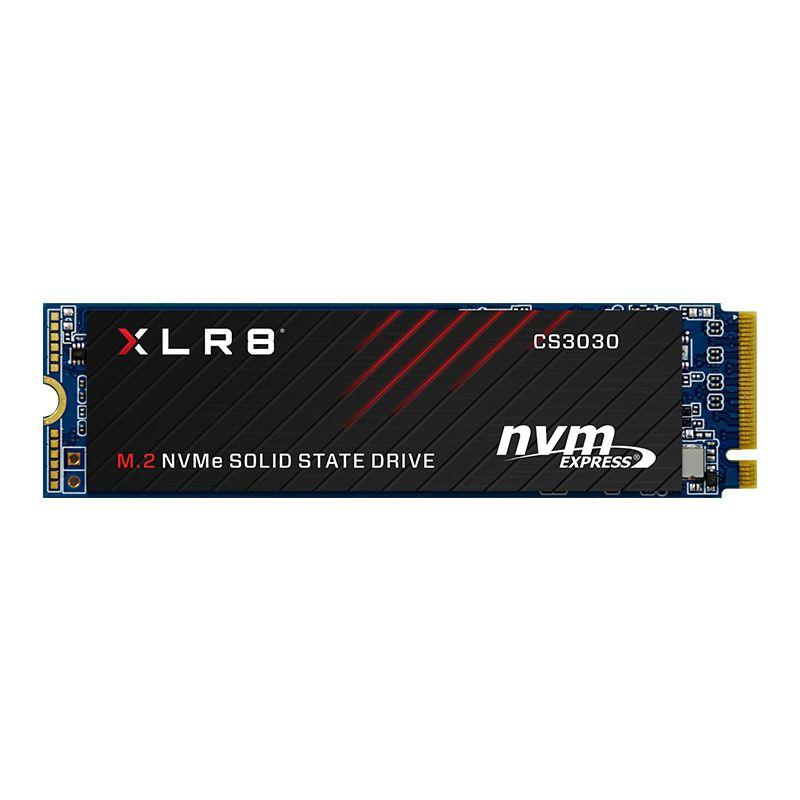 PNY XLR8 SSD CS3030 250GB, a sleek and compact solid-state drive with a modern design, ideal for enhancing computer performance.