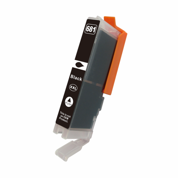 Premium Black Compatible Inkjet Cartridge for Canon printers, designed for high-quality printing and easy installation.