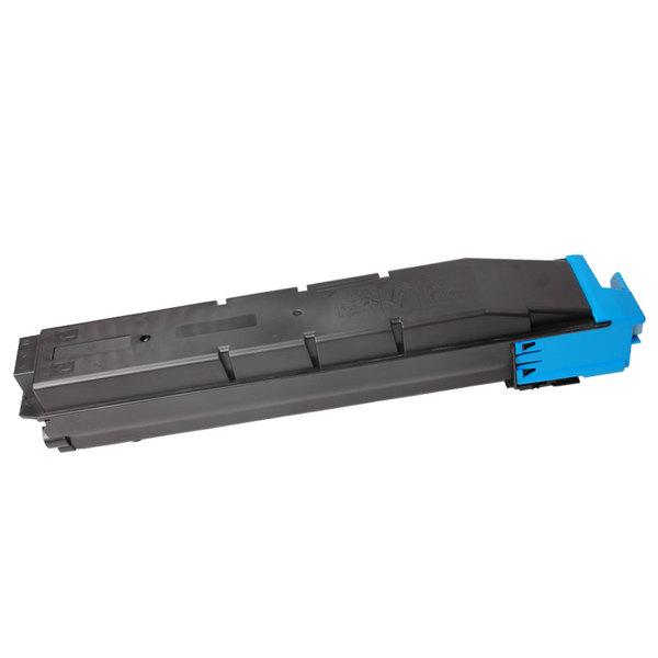 Premium Cyan Generic Toner cartridge for TASKalfa 3050ci, showcasing its vibrant cyan color and sleek design.