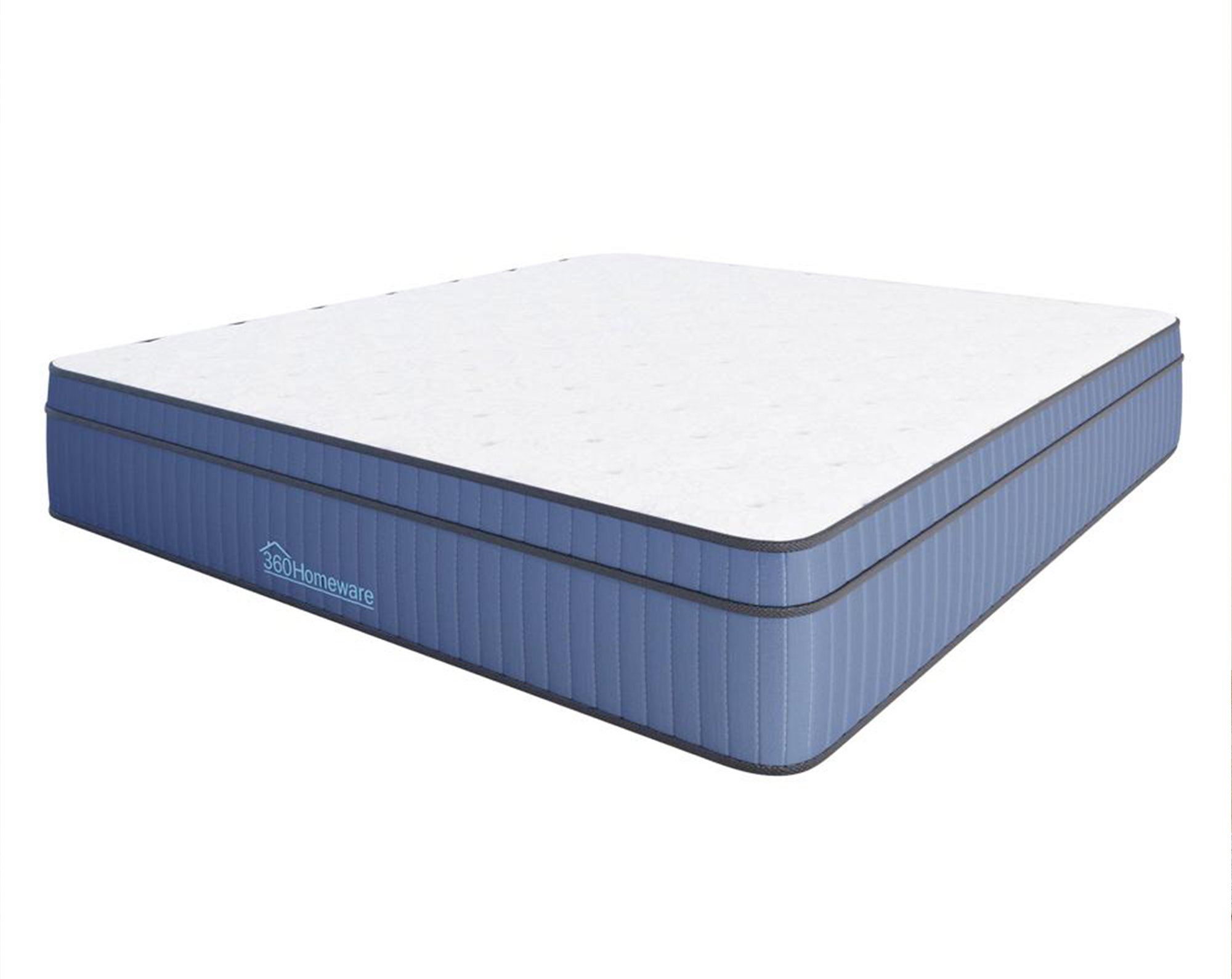 Premium Five-Zone Dual-Foam Spring Mattress Single with a medium-firm design, featuring five-zone support and hypo-allergenic materials.