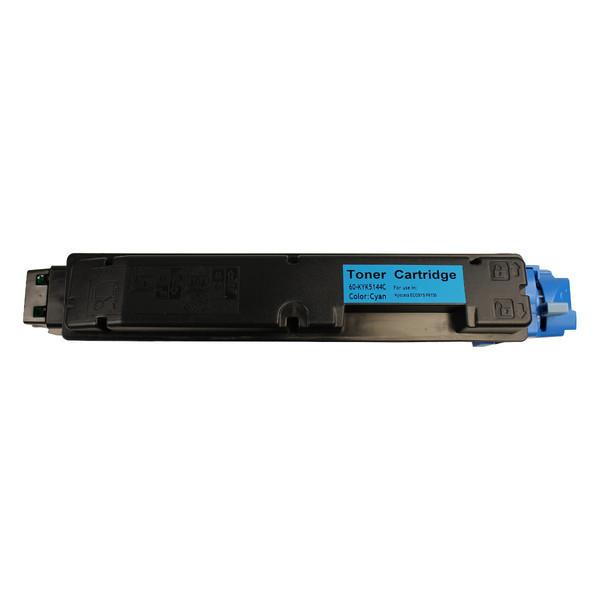 Premium Generic Cyan Toner cartridge for P6130 printer, showcasing vibrant color and high-quality design.