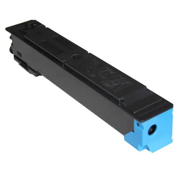 Premium Generic Cyan Toner cartridge for TASKalfa 356ci, showcasing vibrant color and high-quality printing capabilities.