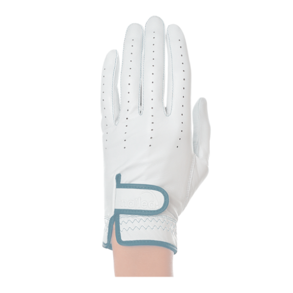 Premium Standard Golf Gloves in white, designed for women, showcasing luxurious material and perfect fit for enhanced grip.