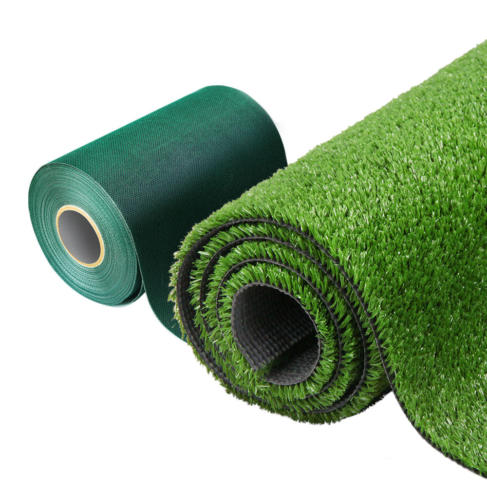 Primeturf 1x10m Artificial Grass roll showcasing realistic green hues and dense texture, perfect for outdoor landscaping.