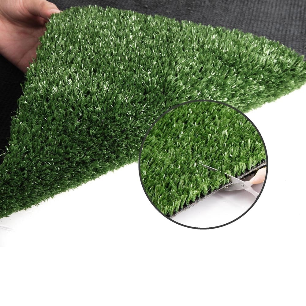 Primeturf Artificial Grass roll in olive green color, showcasing its realistic texture and lush appearance, perfect for outdoor spaces.