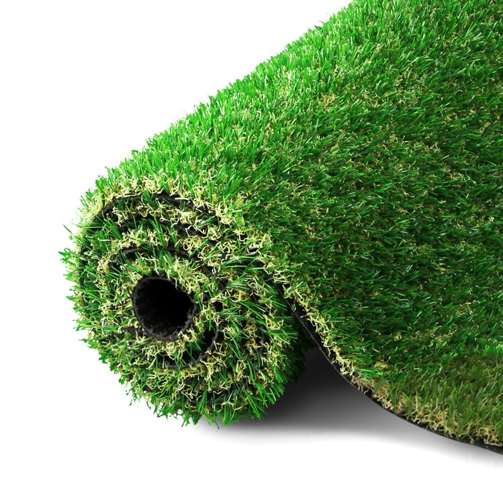 Primeturf Artificial Grass 2x5M, lush synthetic lawn with realistic hues, ideal for outdoor spaces.