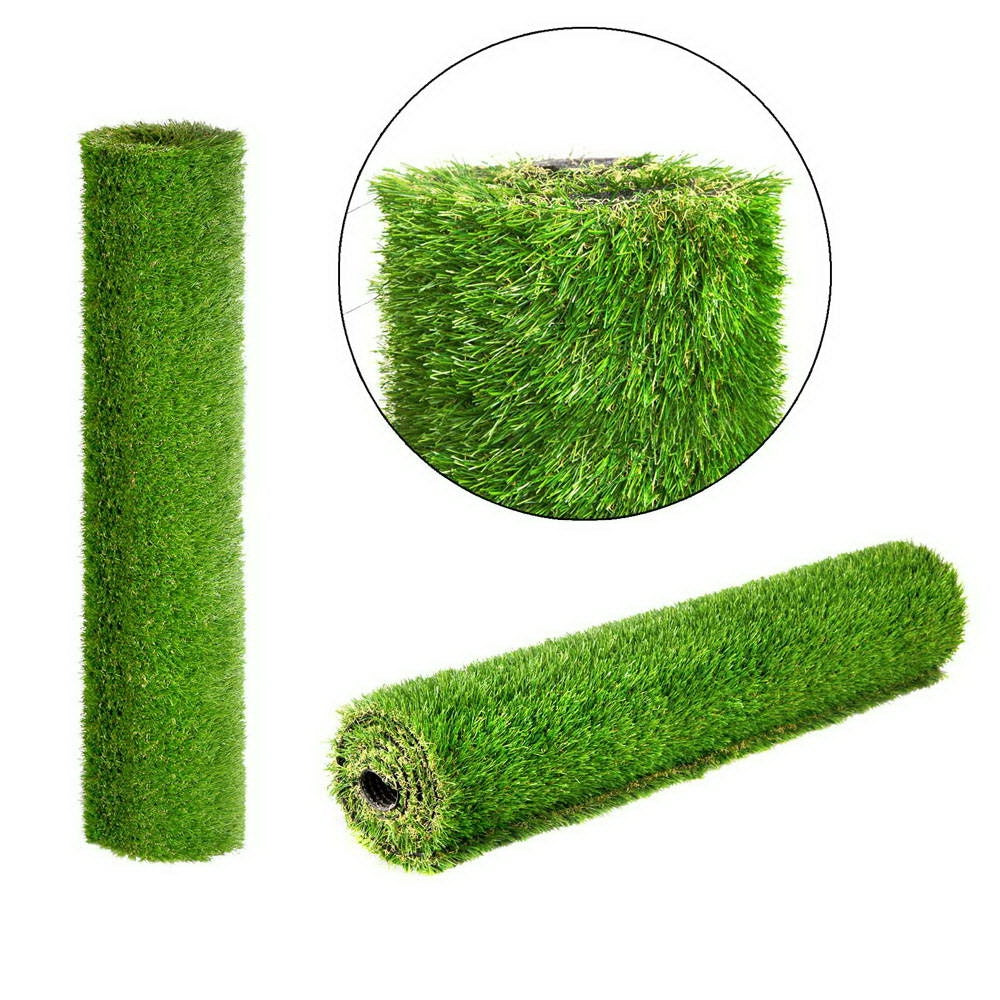 Primeturf Artificial Grass Synthetic Fake Lawn 2mx5m, showcasing its lush green texture and realistic appearance.