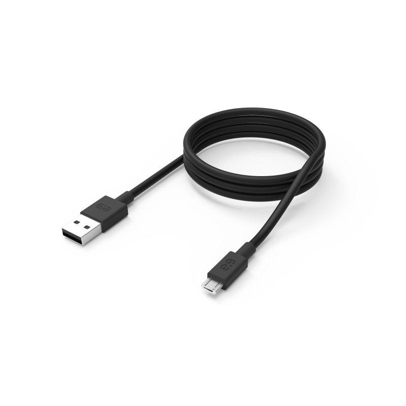 PUREGEAR Micro USB Cable 3m, durable and flexible charging cable for various devices.