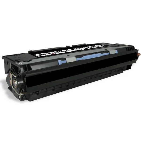 Q2670A #308A Black Premium Generic Toner cartridge, showcasing its sleek design and high-quality build for optimal printing performance.