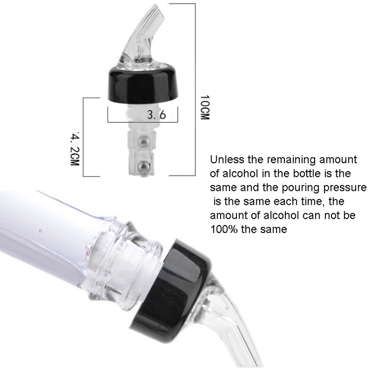 Quantitative Wine Pourer in purple, designed for precise 30ml wine pouring with a vacuum sealing feature.