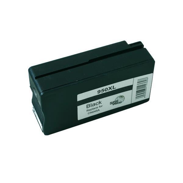 Remanufactured HP 950XL Black Cartridge showcasing its sleek design and premium quality for reliable printing.