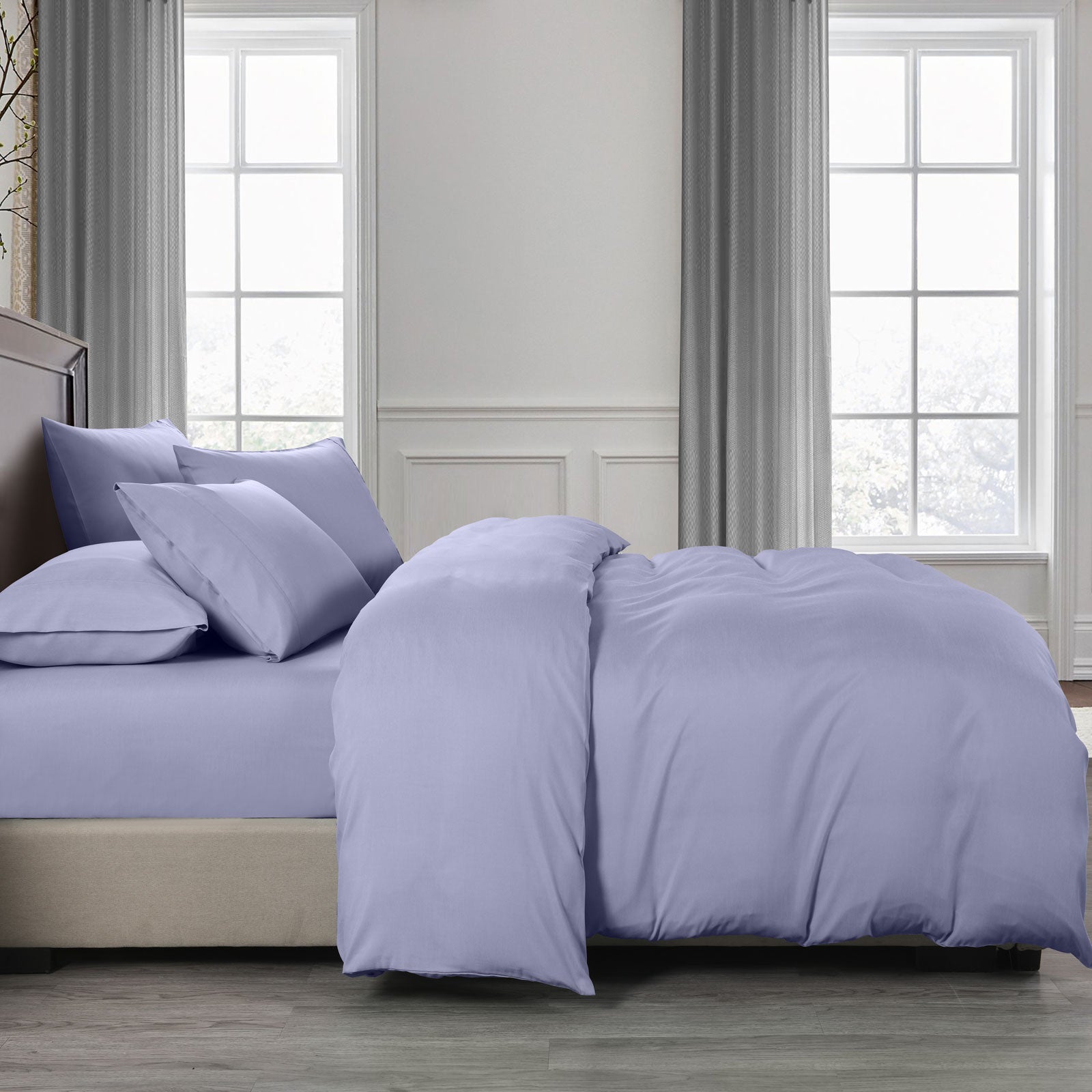 Royal Comfort 2000TC Quilt Cover Set in elegant colors, showcasing its luxurious bamboo blend and soft texture.