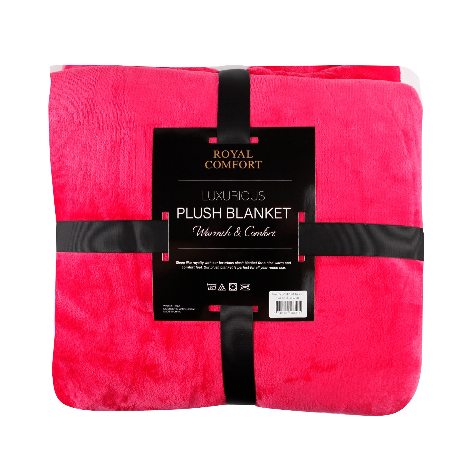 Royal Comfort Plush Blanket Throw in various colors, showcasing its soft texture and large size, perfect for cozying up during winter.