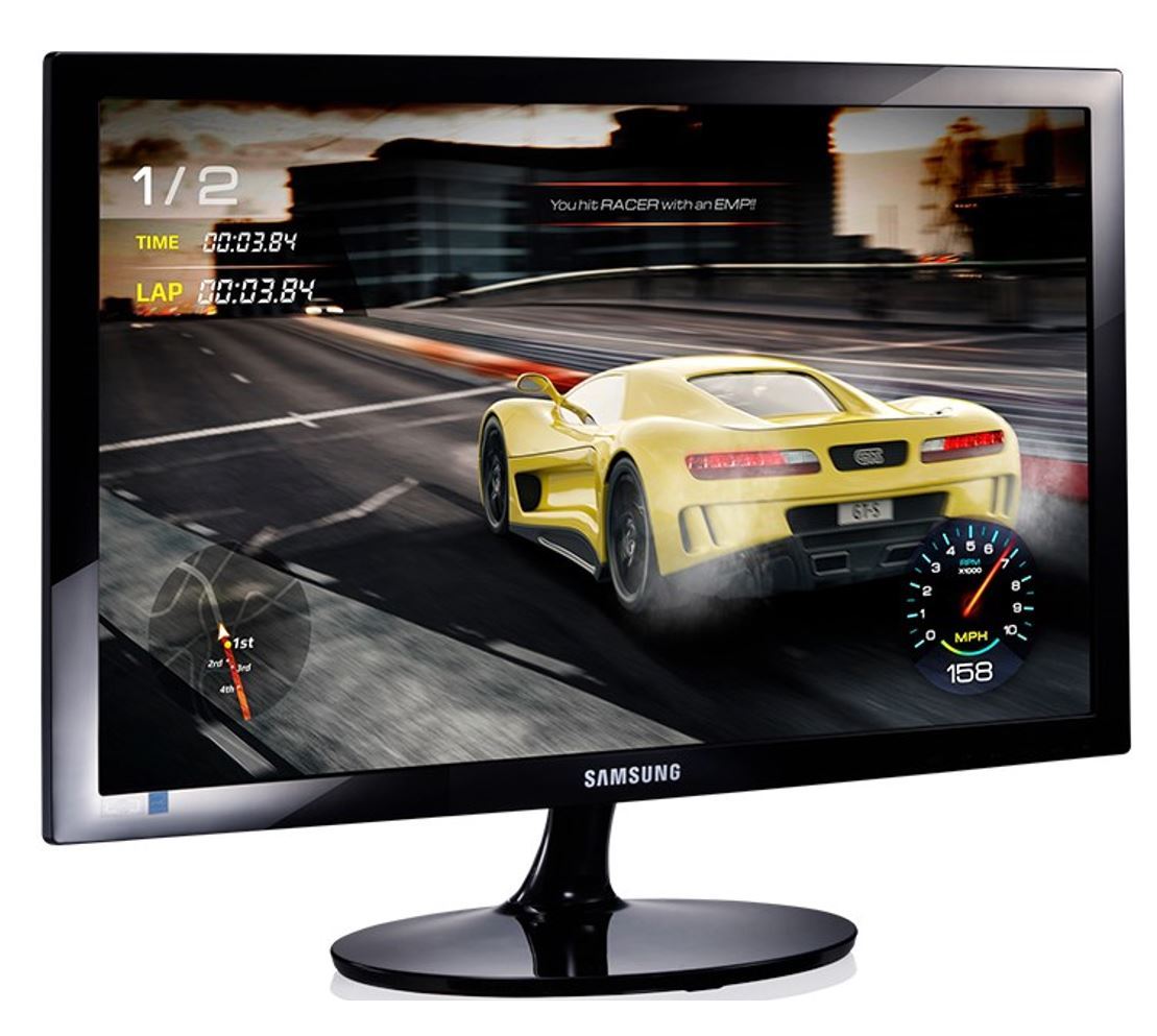 Samsung SD300 24-inch FHD Gaming Monitor with sleek design and HDMI connectivity.