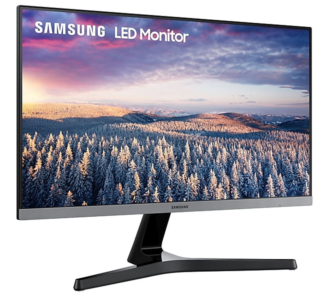 Samsung LED Monitor displaying landscape