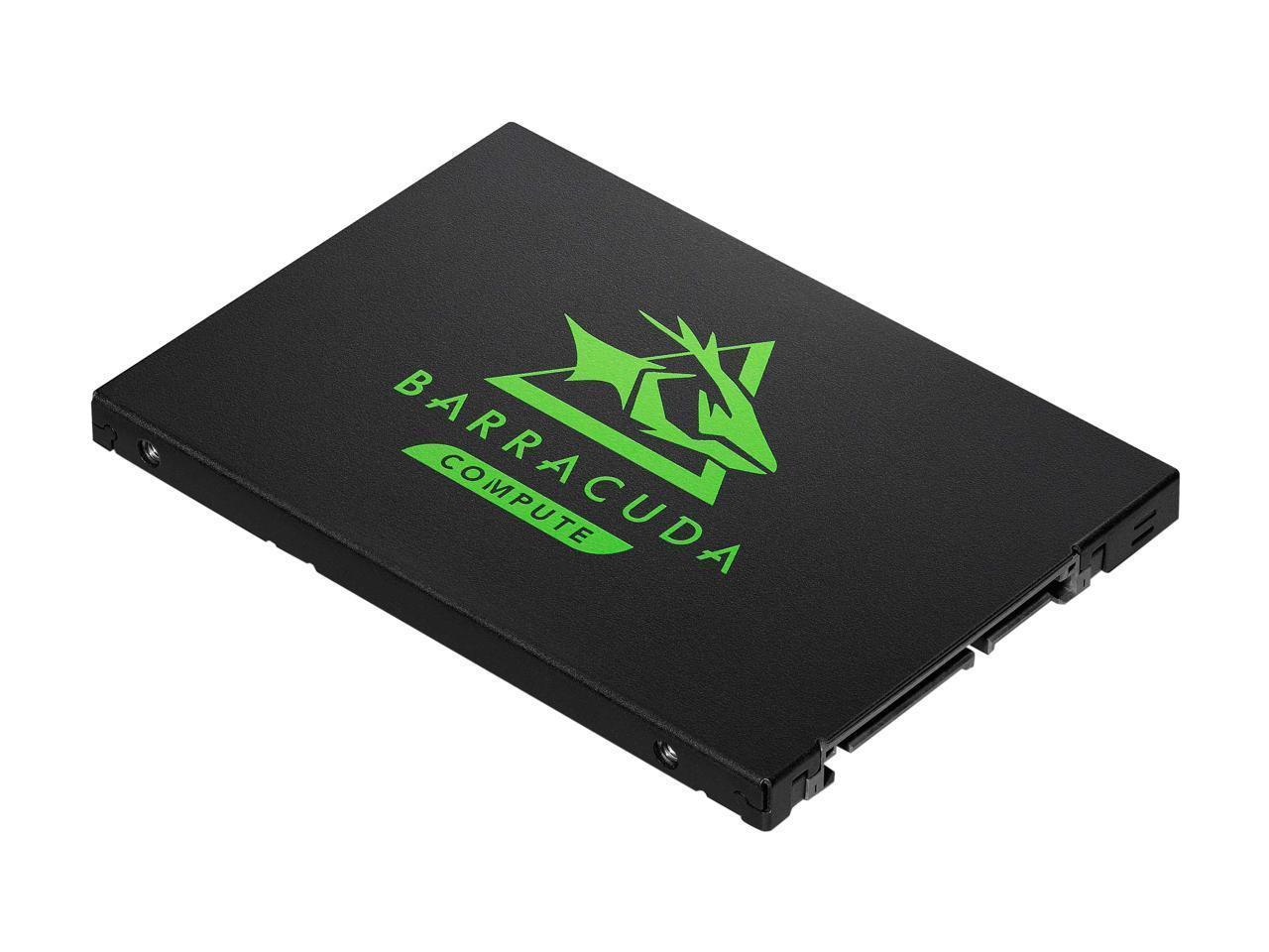 Seagate Barracuda 120 SSD 2TB Internal Solid State Drive in a sleek 2.5-inch design, ideal for desktops and laptops.