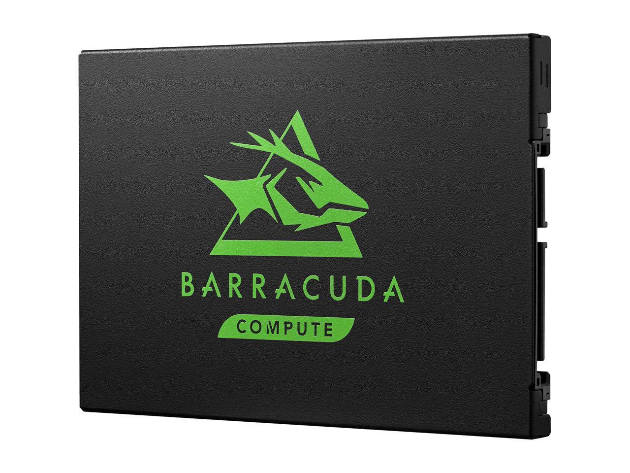 Seagate Barracuda 120 SSD 2TB Internal Solid State Drive in a sleek 2.5-inch design, ideal for desktops and laptops.