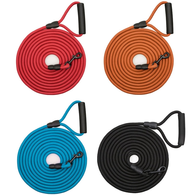 SH36 Rock Climbing Rope Pet Leash in vibrant colors, showcasing its durable nylon material and comfortable EVA foam handle.