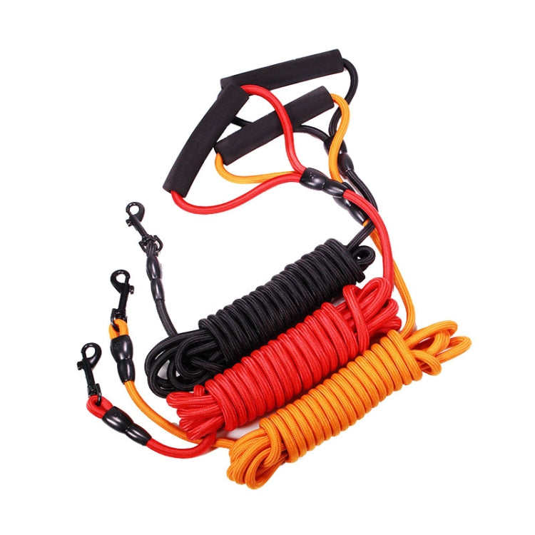 SH36 Rock Climbing Rope Pet Leash in vibrant colors, showcasing its durable nylon material and comfortable EVA foam handle.