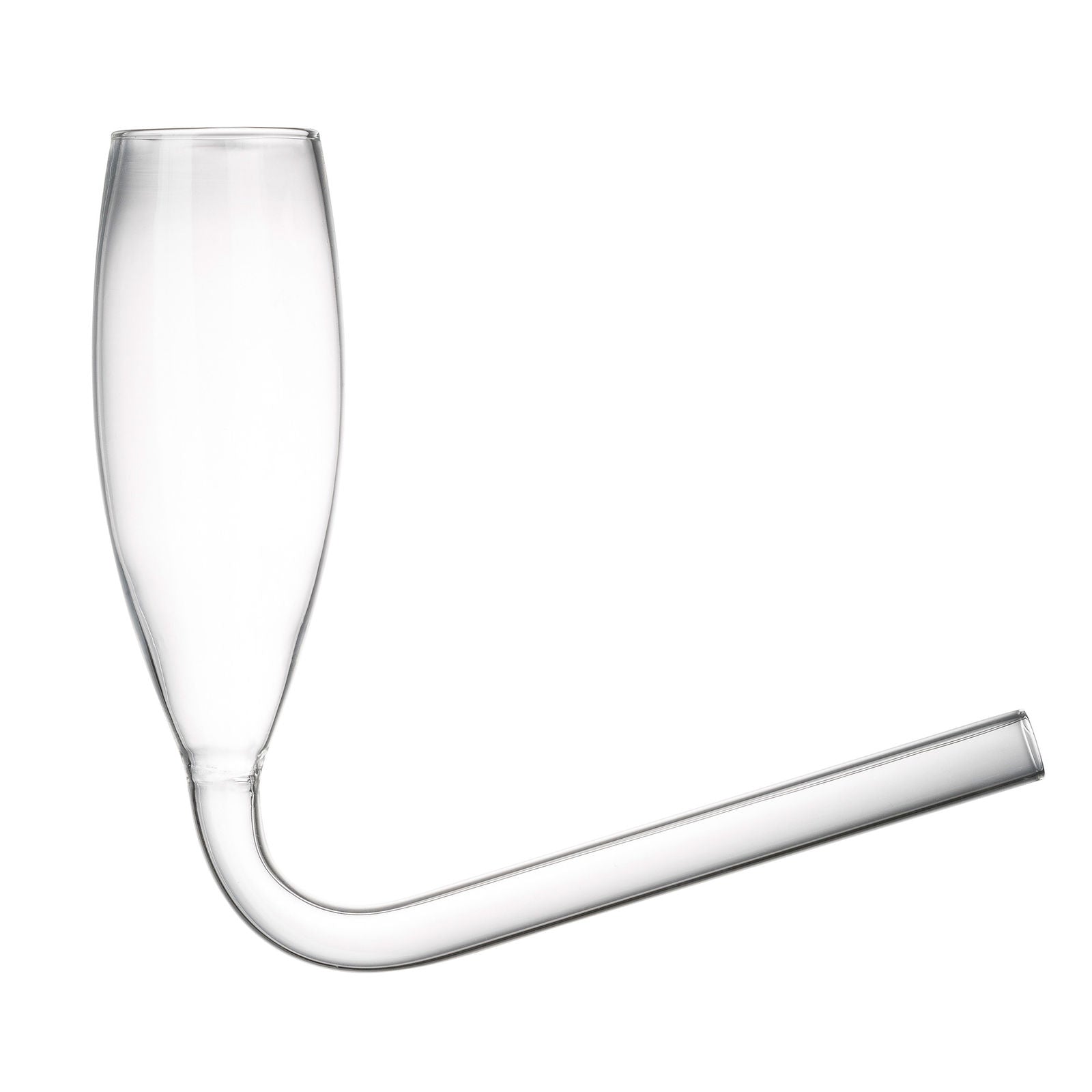 Shambong Chambong Champagne Shot Glass twin pack, showcasing elegant borosilicate glass design for celebrations.