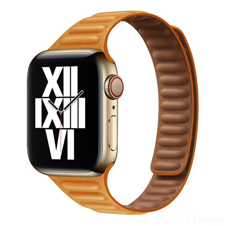 Slimming Loop Magnetic Watch Band for Apple Watch Series 9, 8, and 7 in vibrant colors, showcasing its adjustable and comfortable design.